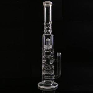 Giant Glass Bong Honeycomb Birdcage Perc Water Pipe