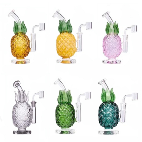 7.8 Inch Thick Glass Bong Hookahs | Pineapple Bong Water Pipes